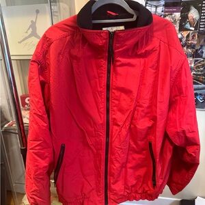 Eddie Bauer Red Men's Windbreaker